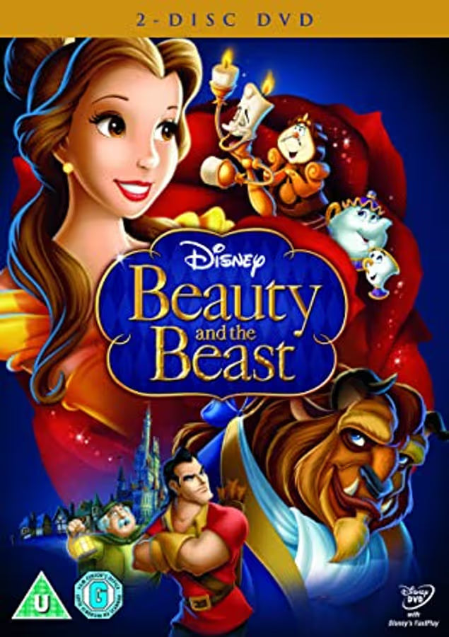 Beauty and the Beast (1991) (DVD) (Second-Hand)