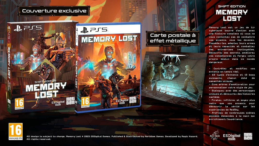 Memory Lost - Shift Edition (PS5)