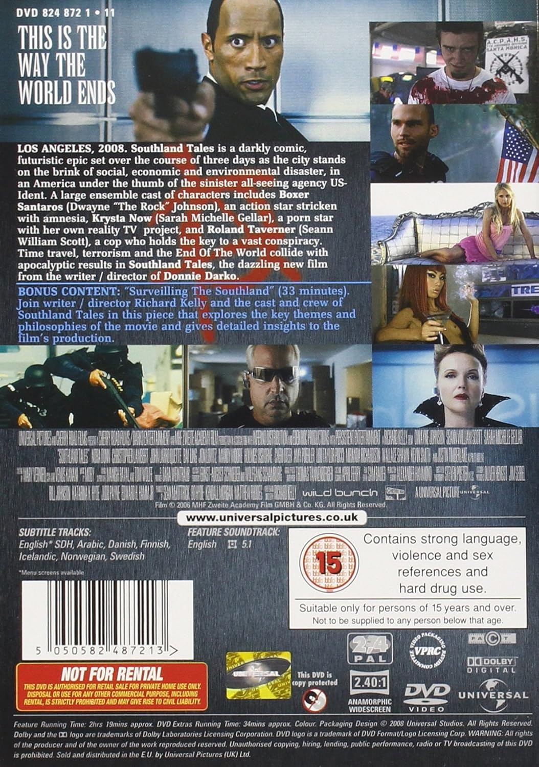 Southland Tales (2006) (DVD) (Ships in 1 Business Day)