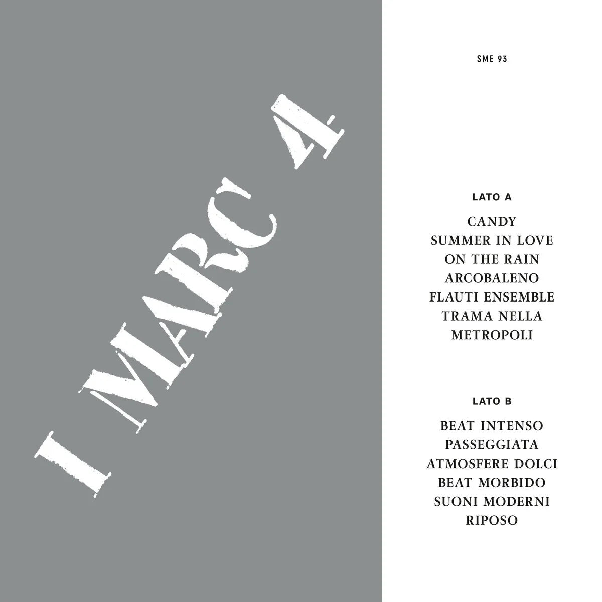 I Marc 4 - Silver Music (Vinyl)