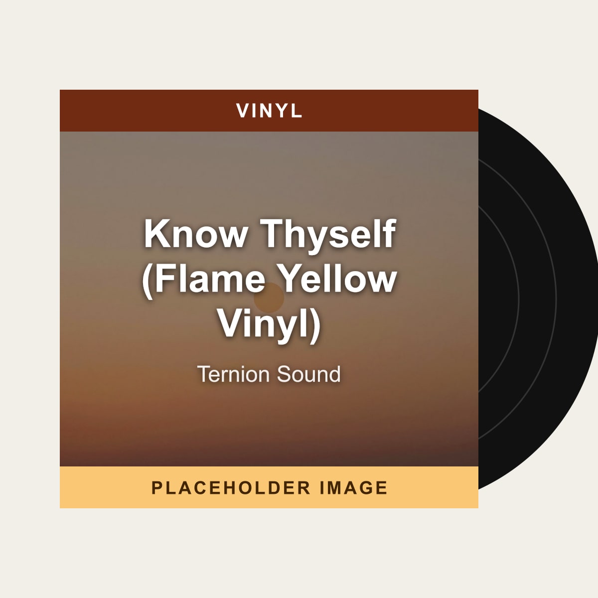 Ternion Sound - Know Thyself (Flame Yellow Vinyl) (Vinyl) - placeholder image