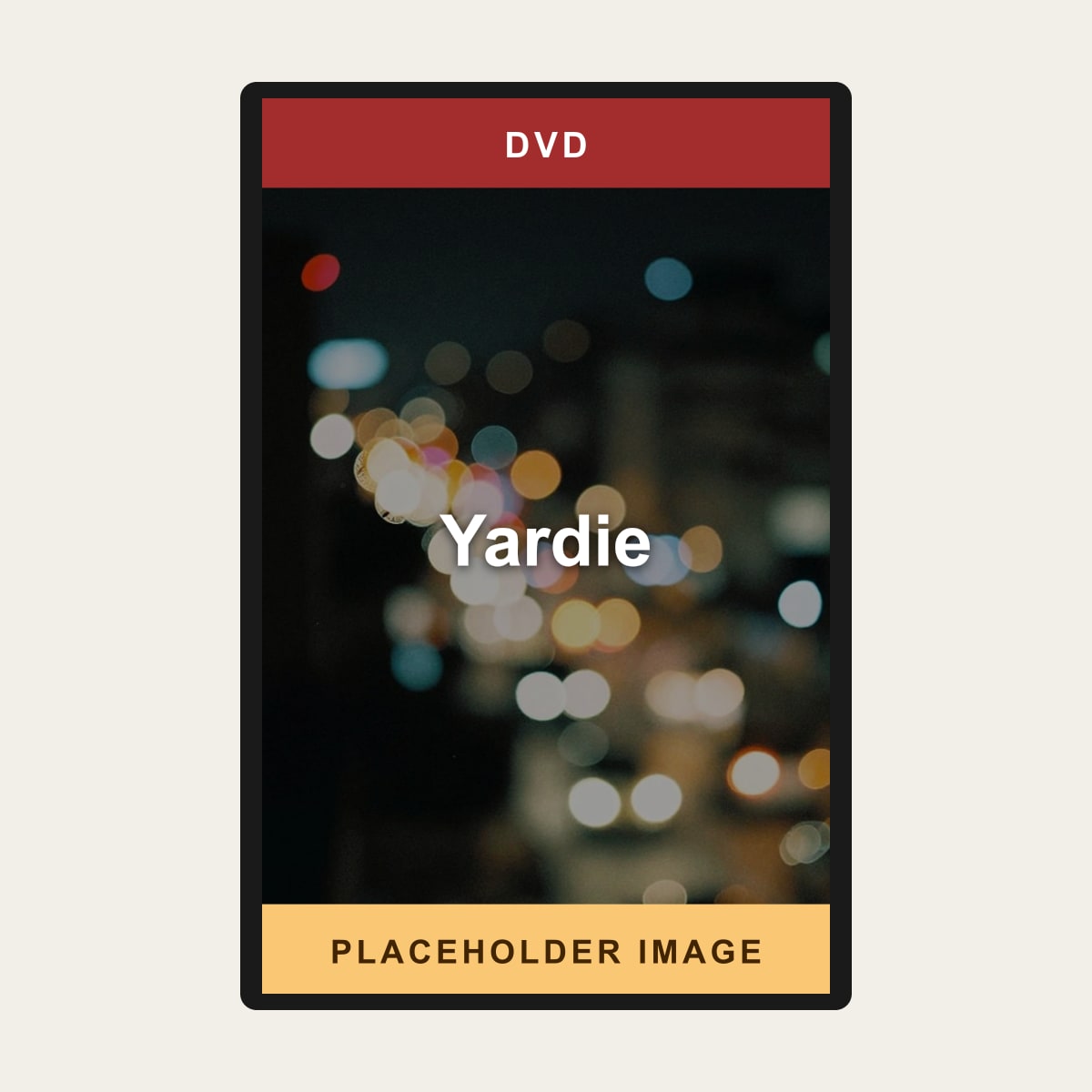 Yardie (DVD) - placeholder image