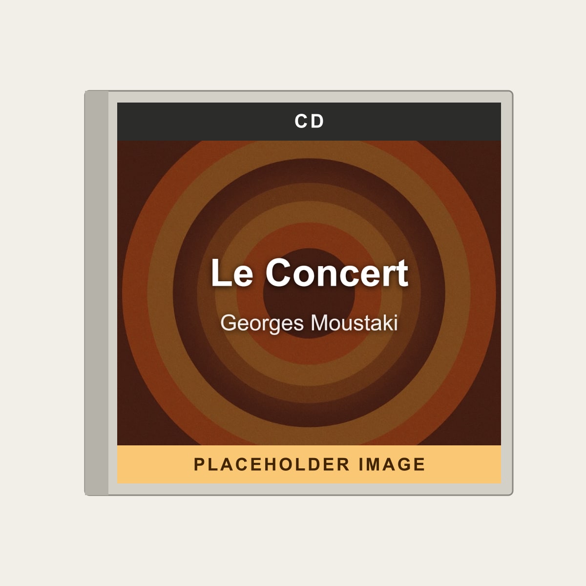 Georges Moustaki - Le Concert (CD) - placeholder image