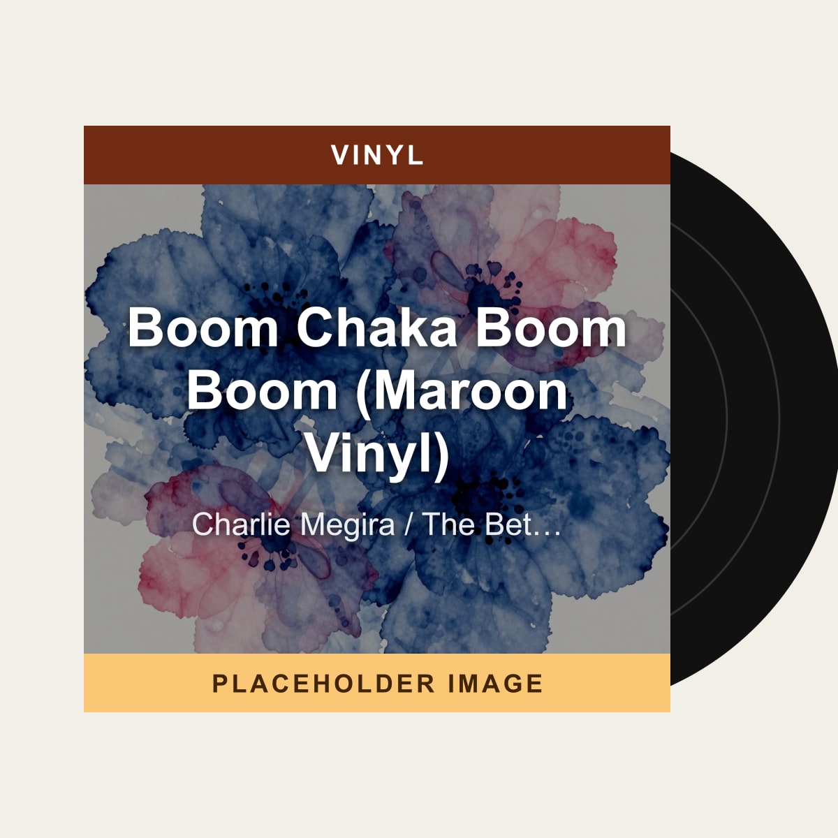 Charlie Megira / The Bet She An Valley Hillbillies - Boom Chaka Boom Boom (Maroon Vinyl) (Vinyl) - placeholder image