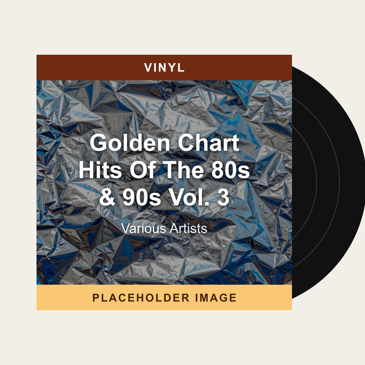 Various Artists - Golden Chart Hits Of The 80s & 90s Vol. 3 (Vinyl) - placeholder image
