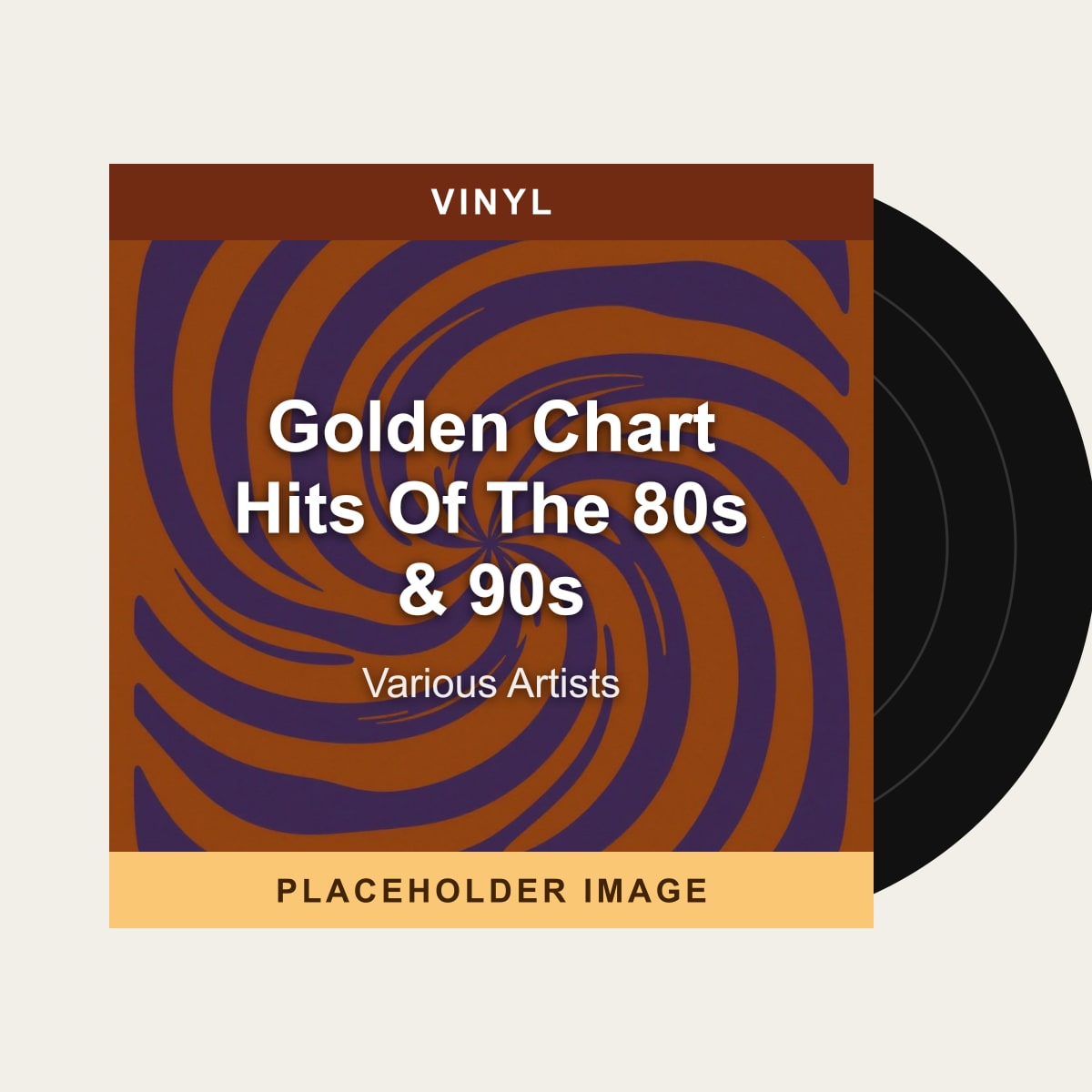 Various Artists - Golden Chart Hits Of The 80s & 90s (Vinyl) - placeholder image