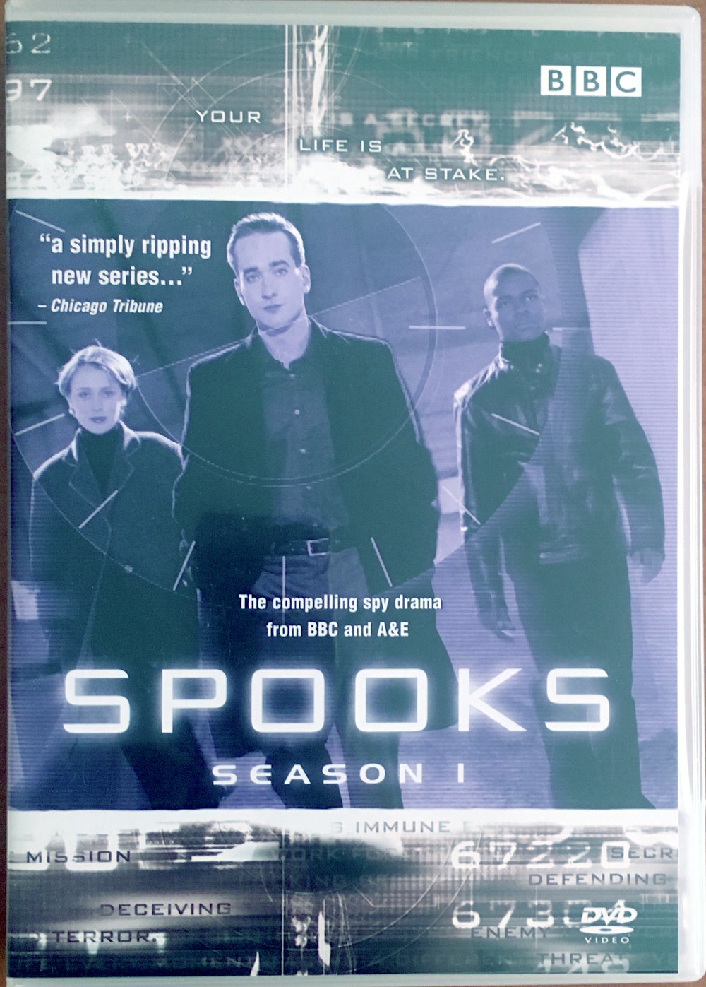 Spooks: Season 1 (2002) (DVD) (Second-Hand)