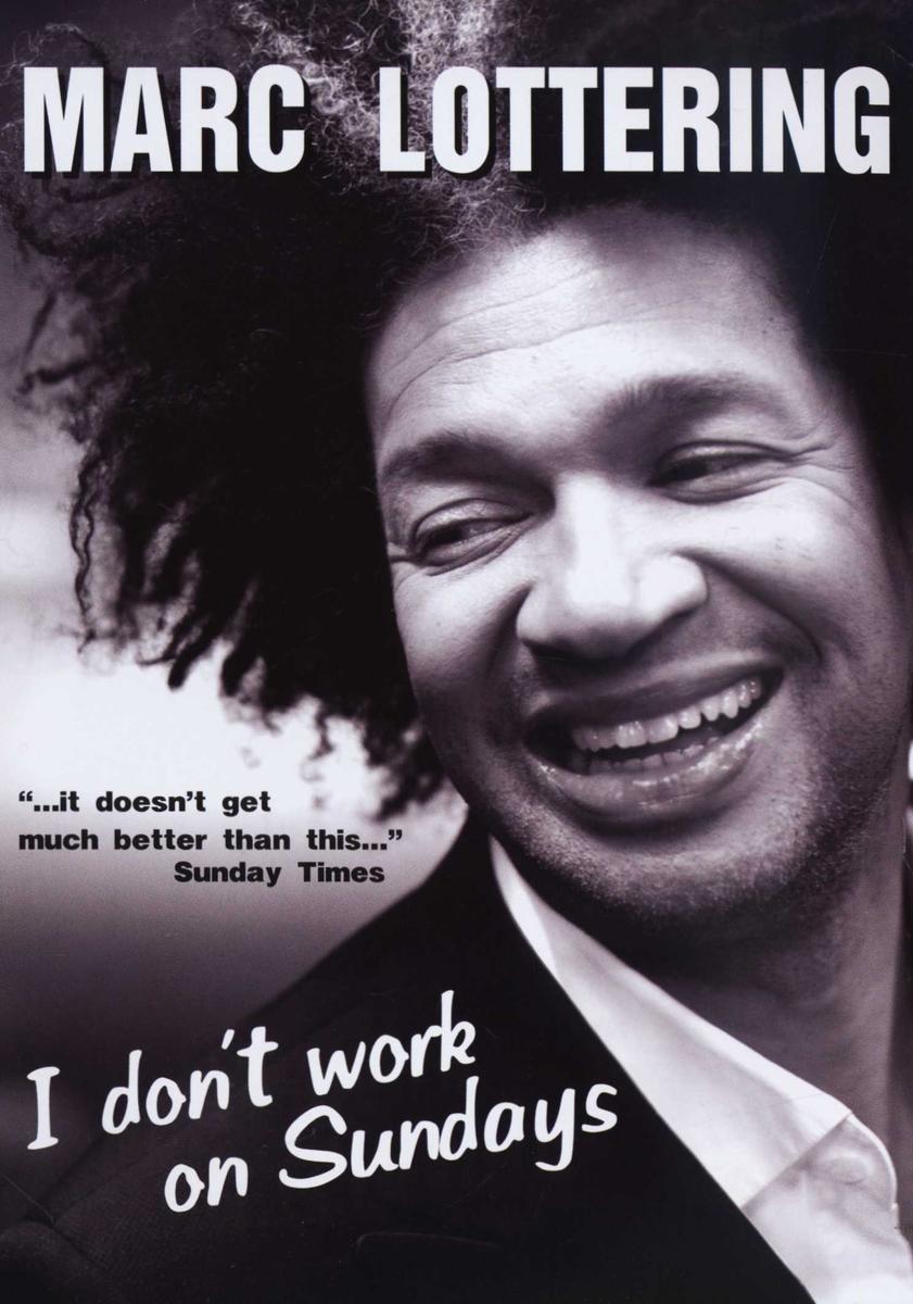 Marc Lottering - I Don't Work On Sundays (2018) (DVD) (Second-Hand)