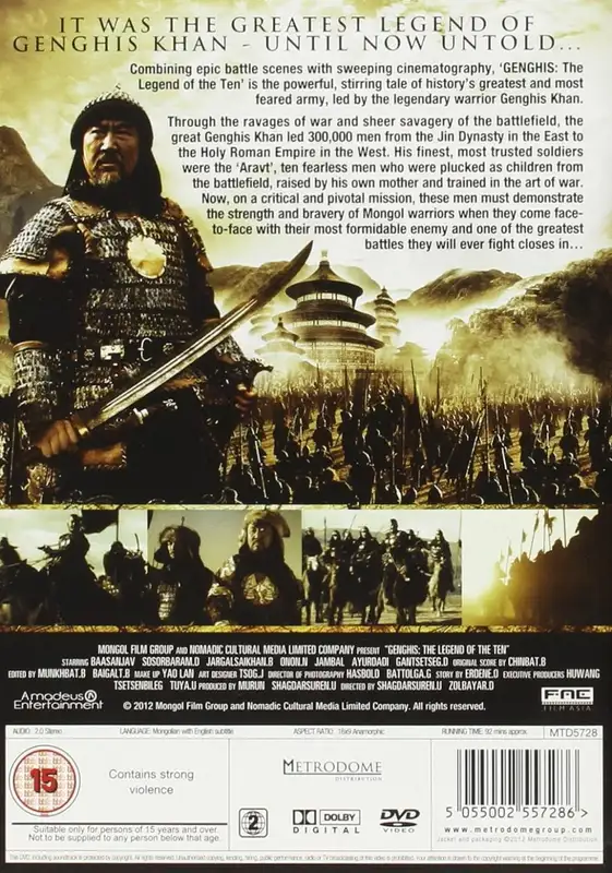 Genghis: The Legend of the Ten (2012) (DVD) (Ships in 1 Business Day)
