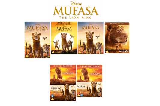 Disney's Mufasa: The Lion King now available to order on DVD/Blu-ray & Blu-ray 4K