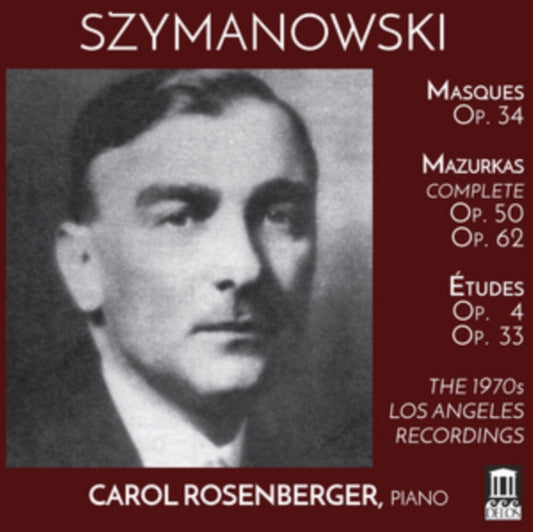 Carol Rosenberger - Szymanowski / Masques / Etudes (CD)