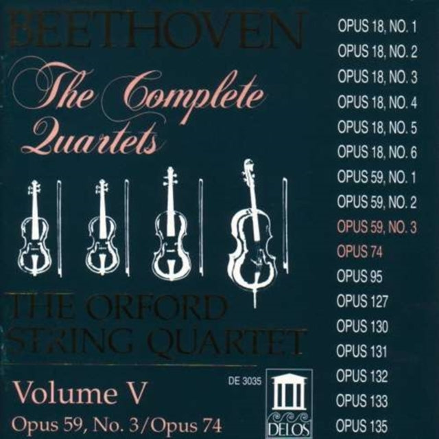 Orford String Quartet - Beethoven (CD)