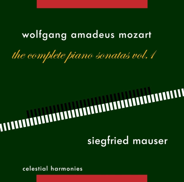 Siegfried Mauser - Mozart: Piano Sonatas Vol. 1 (CD)