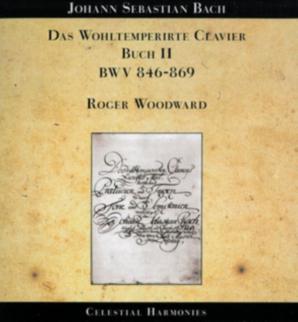 Roger Woodward - J.S. Bach: Well-Tempered Clavier Book Ii. Bwv 870-893 (CD)