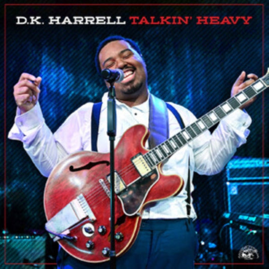 D.K. Harrell - Talkin Heavy (Translucent Blue Vinyl) (Vinyl)
