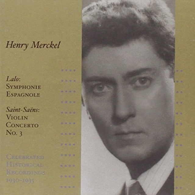 Lalo / Saint-Saens - Merckel: Historical Recordings (CD)