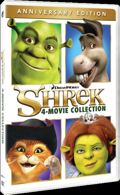 Shrek 4-Movie Collection (Anniversary Edition) (USA Import) (DVD)