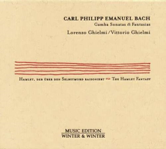 L Ghielmi / V Ghielmi - Cpe Bach / Gamba Sonatas & Fantasias (CD)