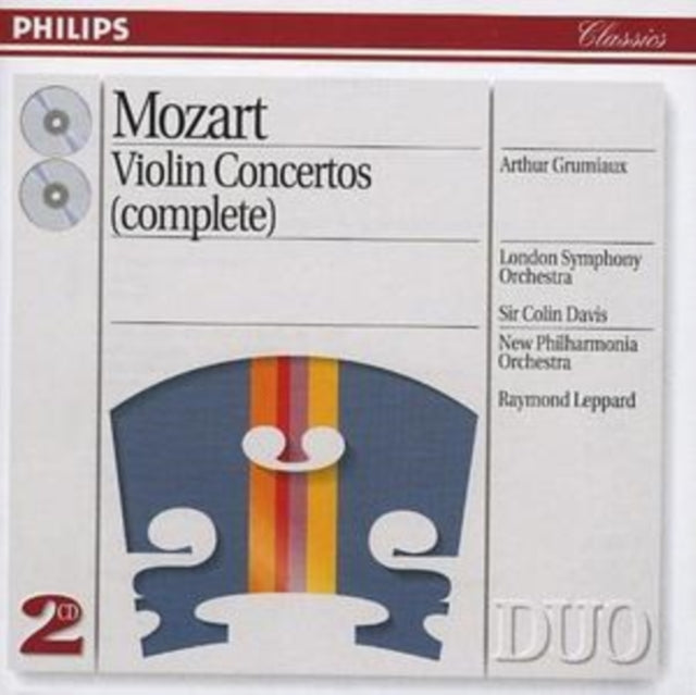 Grumiaux / Davis - Mozart: Complete Violin Concertos (CD)