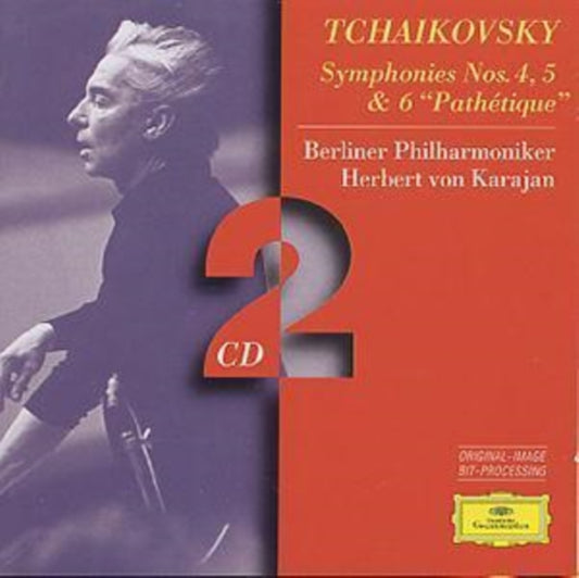Bp / Karajan - Tchaikovsky: Syms 4 . 5 & 6 (CD)
