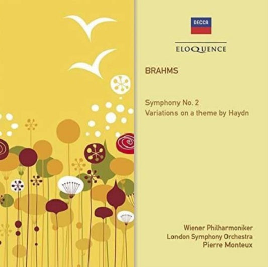Pierre Monteux / Vienna Philharmonic & London Symphony Orchestra - Brahms: Symphony No. 2 / Variations On A Theme By Haydn (CD)