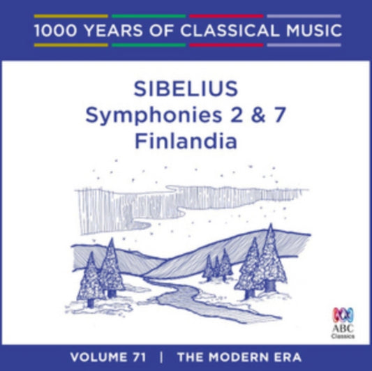 Various Artists - Sibelius - Symphonies 2 & 7. Finlandia: 1000 Years Of Vol. 71 (CD)