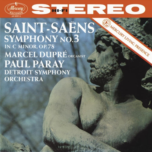 Marcel Dupre / Detroit Symphony Orchestra / Paul Paray - Saint-Saens - Symphony No. 3 In C Minor. Op. 78. Organ (Vinyl)