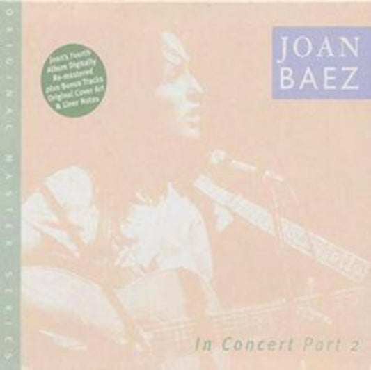 Joan Baez - Joan Baez In Concert Part 2 (CD)