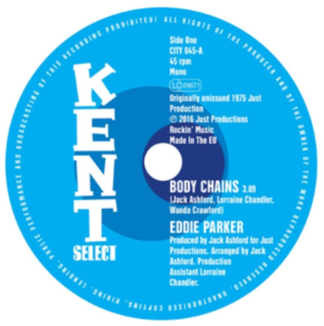 Eddie Parker - Body Chains (Vinyl)