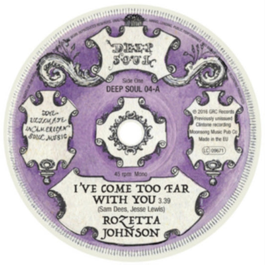 Rozetta Johnson - I’Ve Come Too Far With You (Vinyl)