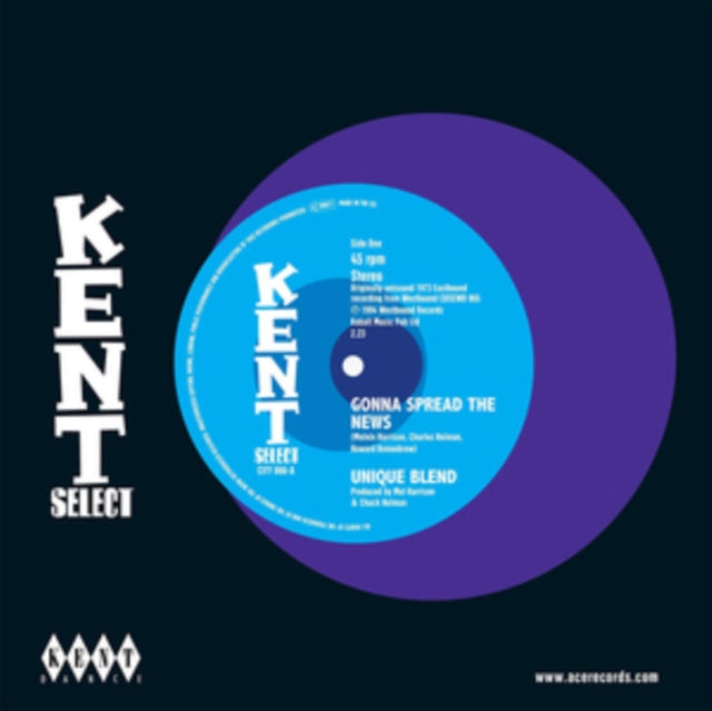 Unique Blend / A.C. Tilmon & The Detroit Emeralds - Gonna Spread The News / Thats All I Got (Vinyl Single)