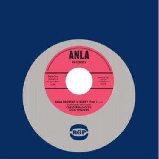 Chester Randles Soul Senders - Soul Brothers Testify (Part 1) / Soul Brothers Testify (Part 2) (Vinyl Single)