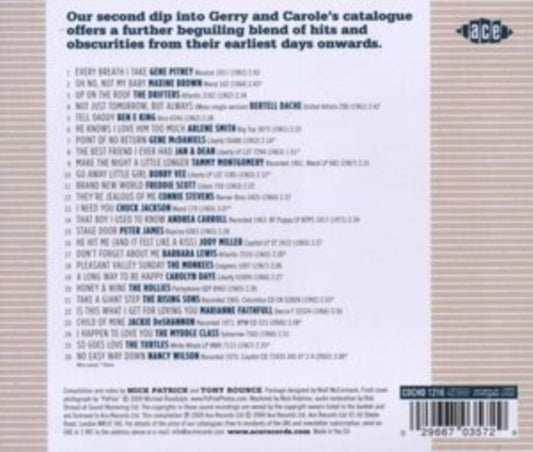 Various Artists - Honey & Wine - Another Gerry Goffin & Carole King Song Collection (CD)