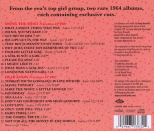 Shirelles - Swing The Most/Here & Now (CD)
