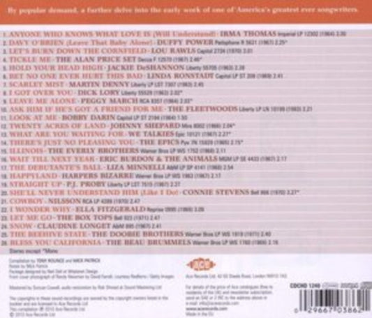Various Artists - Bless You California - More Early Songs Of Randy Newman (CD)