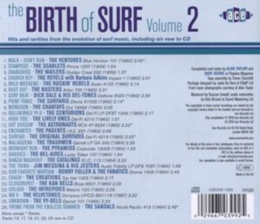 Various Artists - The Birth Of Surf - Volume 2 (CD)