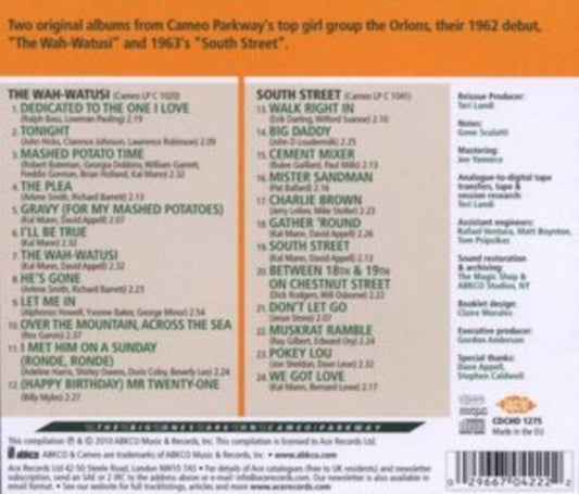 Orlons - The Wah-Watusi / South Street (CD)