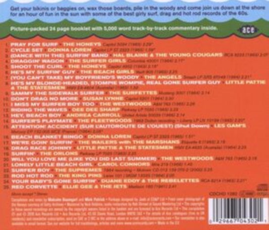 Various Artists - Hey Beach Girls - Female Surf N Drag (CD)