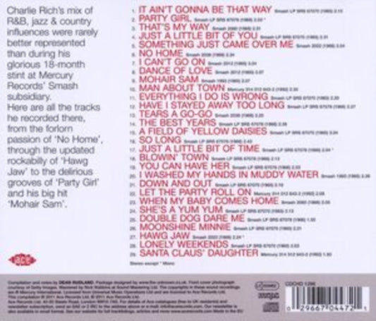Charlie Rich - It Ain't Gonna Be That Way (CD)