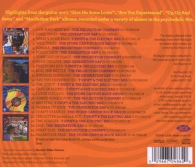 Jerry Cole - Psychedelic Guitars (CD)