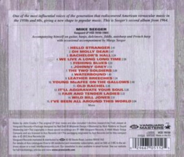 Mike Seeger - Mike Seeger (CD)