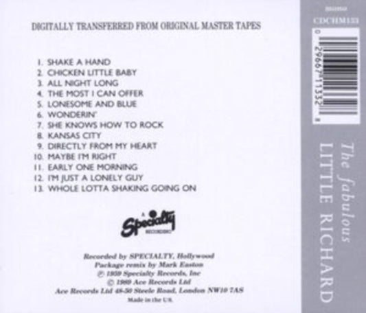 Little Richard - Fabulous Little Richard (CD)