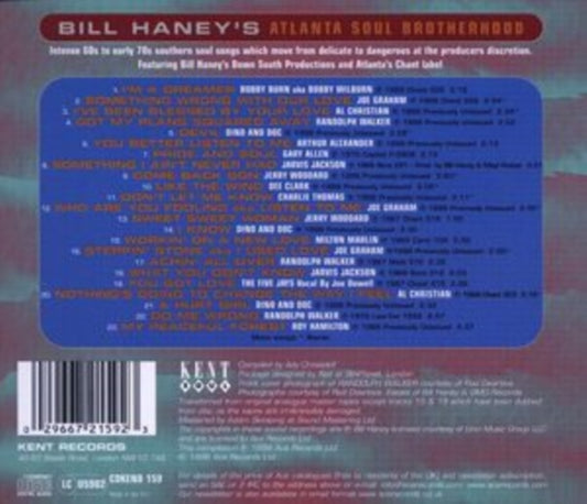 Various Artists - Bill HaneyS Atlanta Soul Brotherhood (CD)