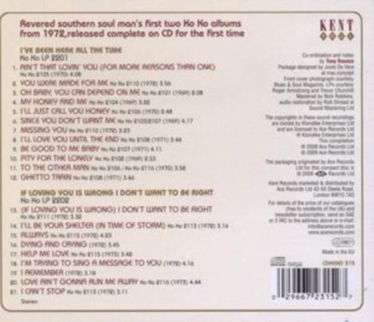 Luther Ingram - IVe Been Here All The Time (CD)