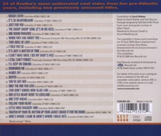 Aretha Franklin - Just A Matter Of Time (CD)