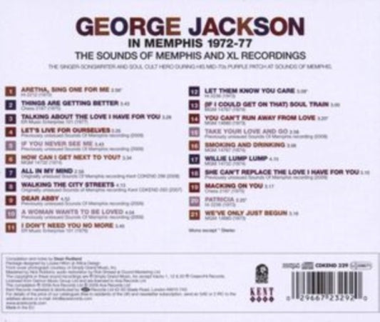 George Jackson - In Memphis 1972-77 (CD)