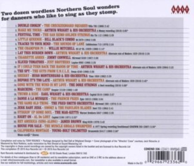 Various Artists - Double Cookin - Classic Northern Soul Instrumentals (CD)