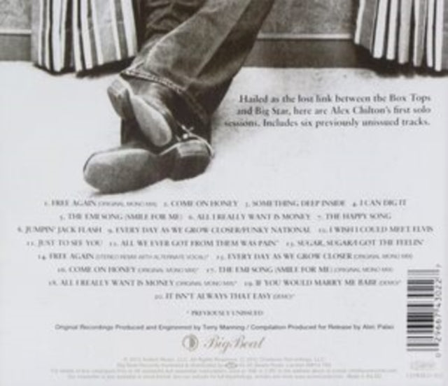 Alex Chilton - Free Again: The 1970 Sessions (CD)