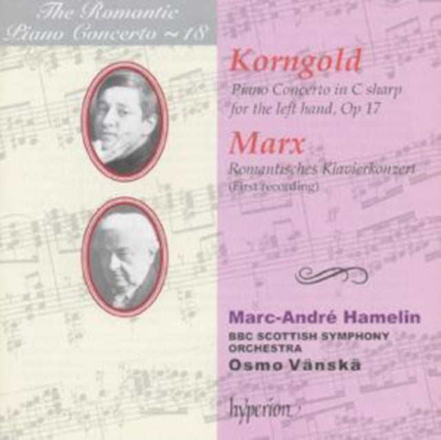 Hamelinbbc Ssovanska - Korngoldmarxthe Romantic Piano Conc 18 (CD)
