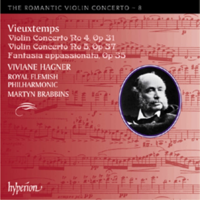 Hagnerflemish Rpobrabbins - Vieuxtempsromantic Violin Con Vol 8 (CD)